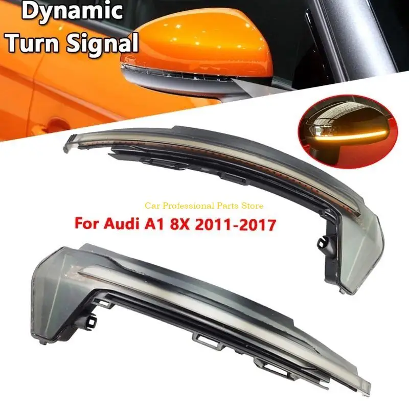 

R53D Светодиодный светодиодный сигнал Scroll Dynamic Thind Light для 8X 2011-2017 зеркальный мигань 2pcs