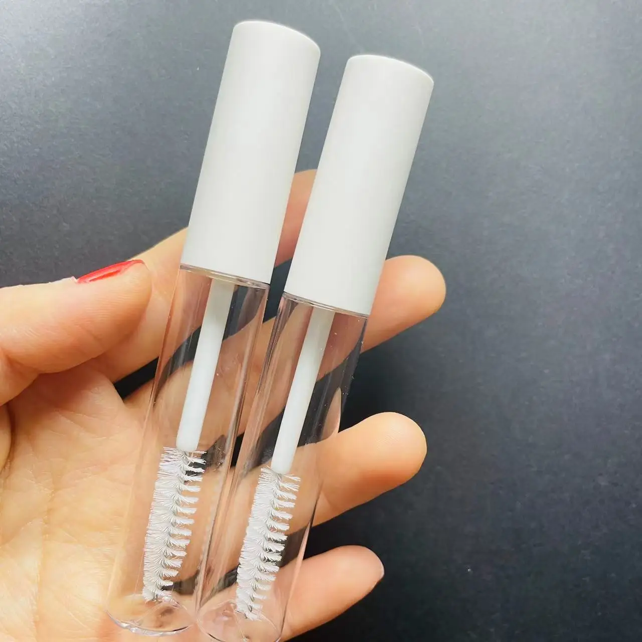 10ml Mascara-Tuben Großpackung Leere Mattierte Wimperncreme Nachfüllbare Flasche Kosmetikverpackungsbehälter Weißer Deckel – Detail 19