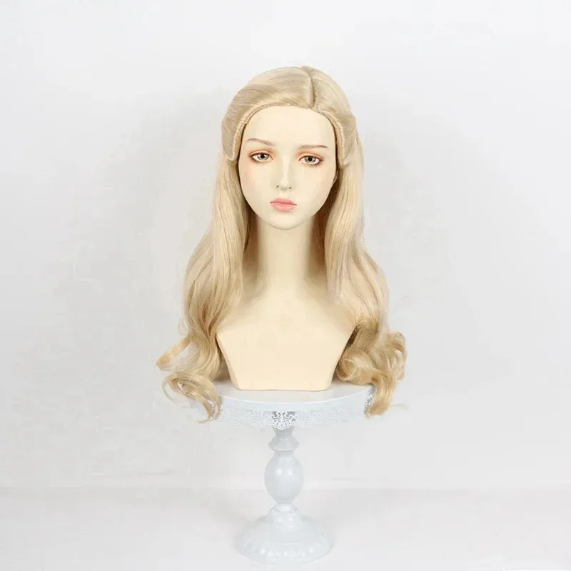 

Glinda Cosplay Wig 2024 Movie Wicked Glinda Cosplay Wig Costume Adult Women Halloween Roleplay Wig Cap