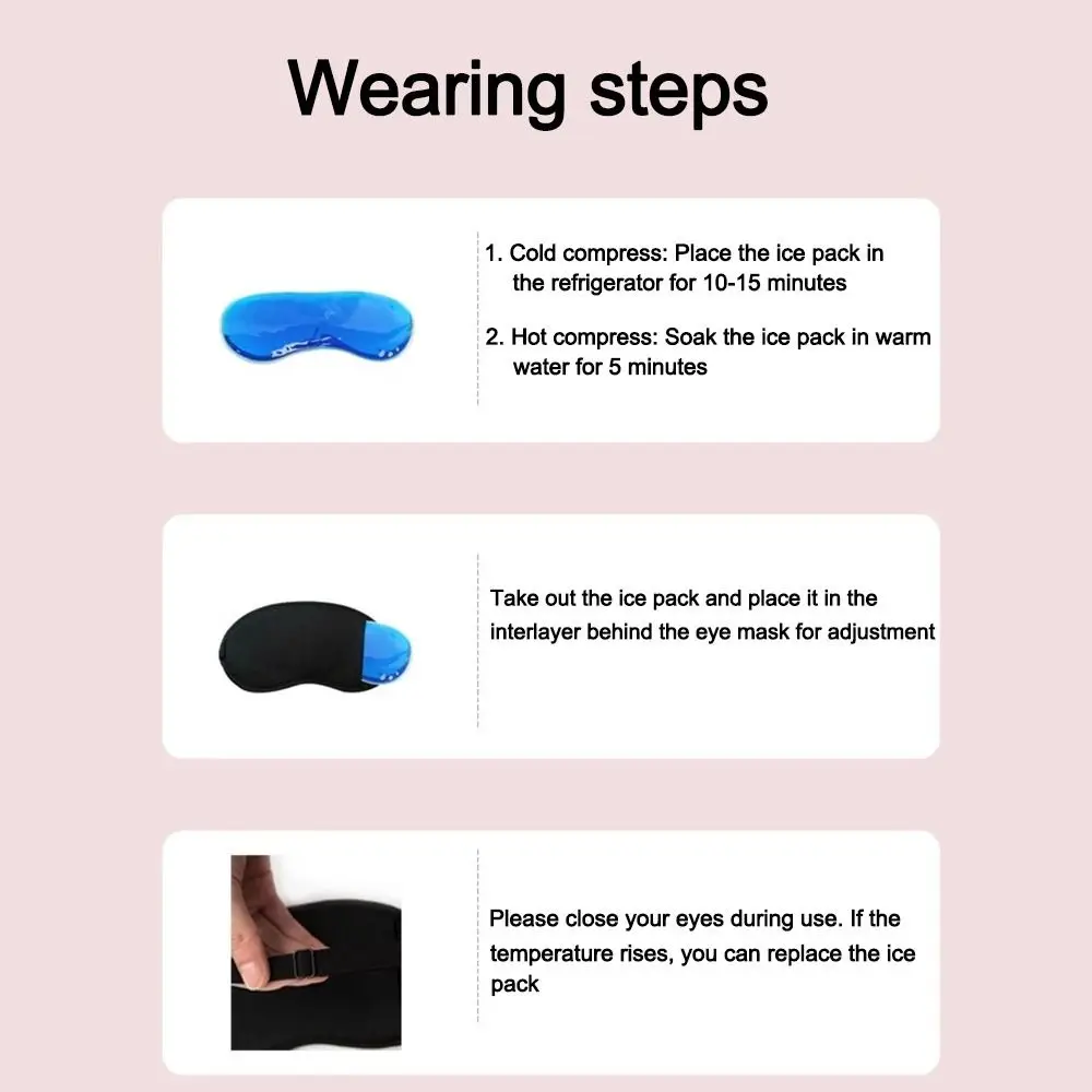 

Cold Hold Compress Kapibala Capybara Sleeping Eyepatch Cooler Cold Gel Reusable Shading Eye Mask Comfort Breathable