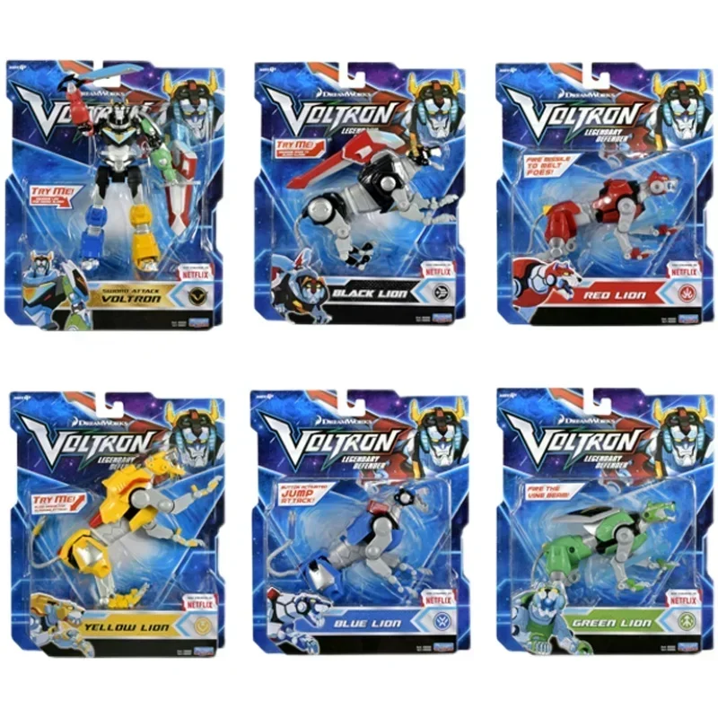 Figurka VOLTRON Super Ares King Kong Lion deformacja Model robota wspólne ruchome zabawki dla chłopca prezent