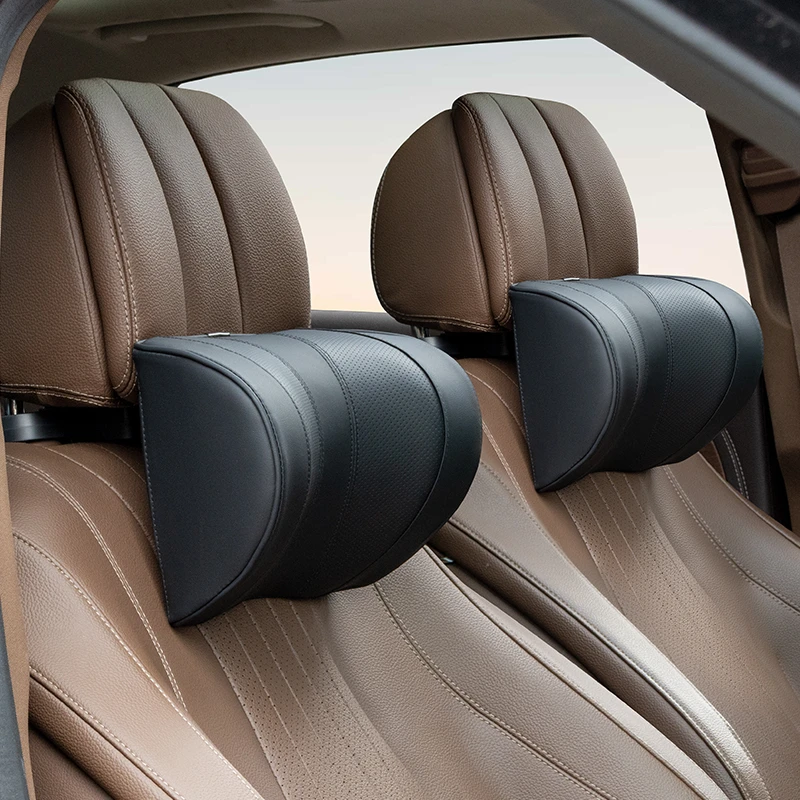 New 5D Car Universal Adjustment Mechanical Headrest Universal Memory Cotton Neck Pillow Automotive Interior Supplies