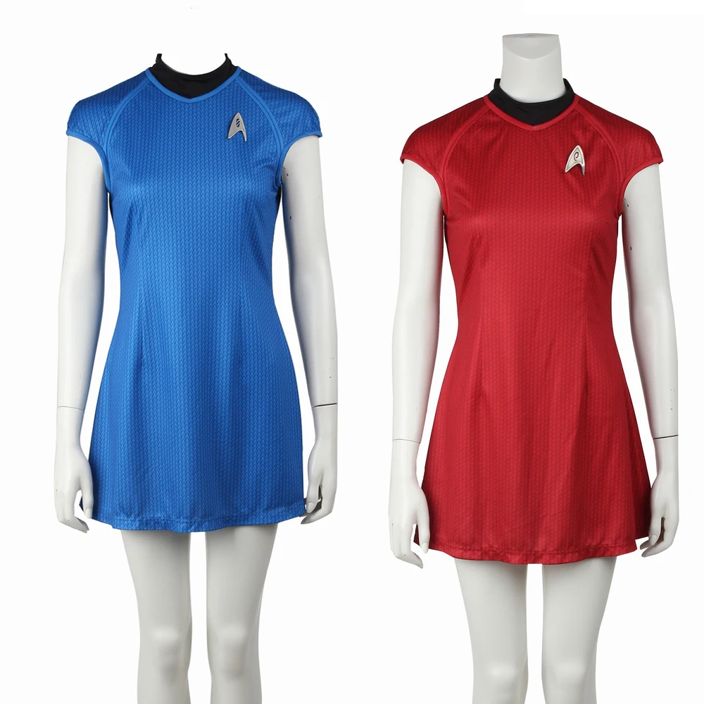 

Звезда косплей Carol Trek Uhura Beyond костюм женское платье Хэллоуин карнавальное вечернее платье