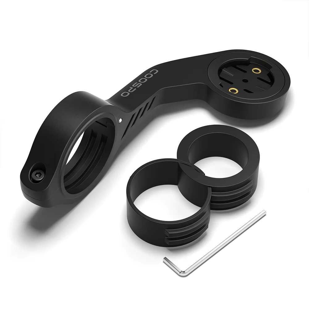 COOSPO komputer rowerowy do montażu przedniego uchwyt MT5 Road uchwyt na rower MTB Adapter na kierownicę kompatybilny z Garmin 25.4mm/31.8mm