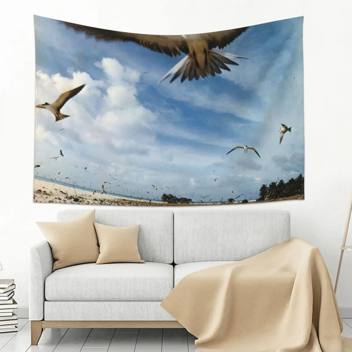 

MASAYOSHI TAKANAKA - SEYCHELLES Tapestry Home Decorations Aesthetic Home And Comfort Decor Home Decorations Room Design Tapestry