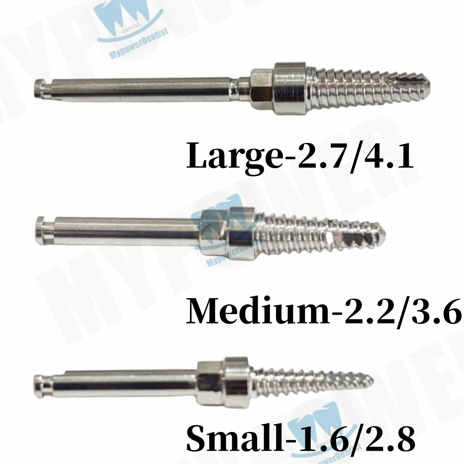 3Size Dental Handpiece Bone Expansion Drill Compression Split Screw Drills L/M/S