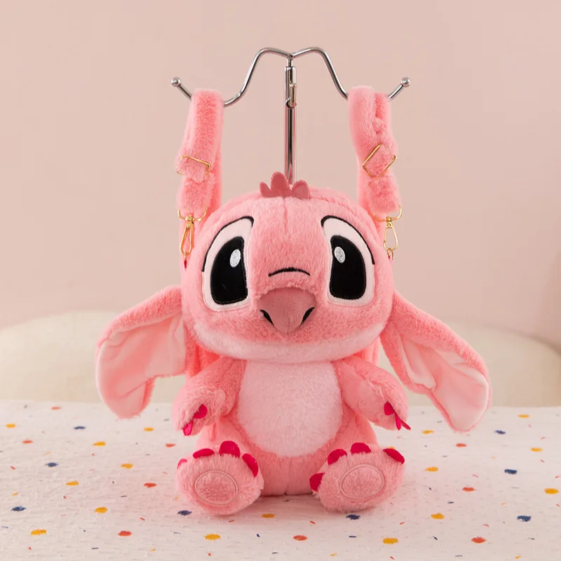 جديد 30 سنتيمتر غرزة دمية حقيبة سعة كبيرة على ظهره حقيبة ظهر الطالب لعبة على ظهره لينة لطيف الكرتون حقيبة قطيفة هدية