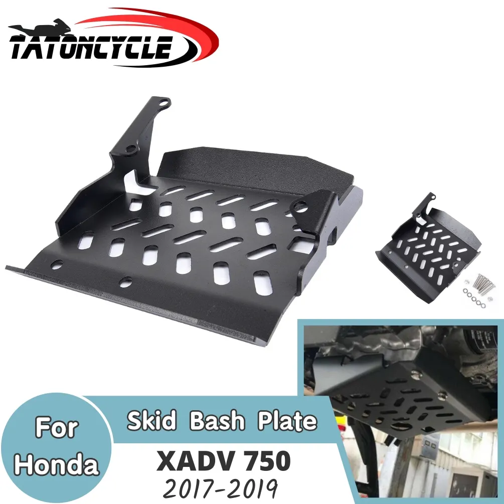 

For Honda XADV750 Motorcycle Chassis Skid Plate Frame Bash Bottom Cover Engine Guard Protection X-ADV XADV750 2017-2019accessory