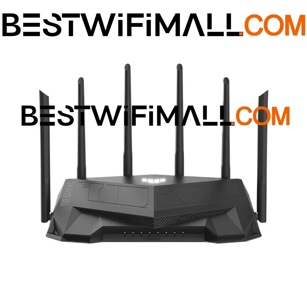

ASUS TUF-AX5400 AX5400 TUF Gaming Dual Band WiFi 6 Gaming Router With Dedicated Gaming Port, 3 Steps Port Forwarding AiMesh WiFi