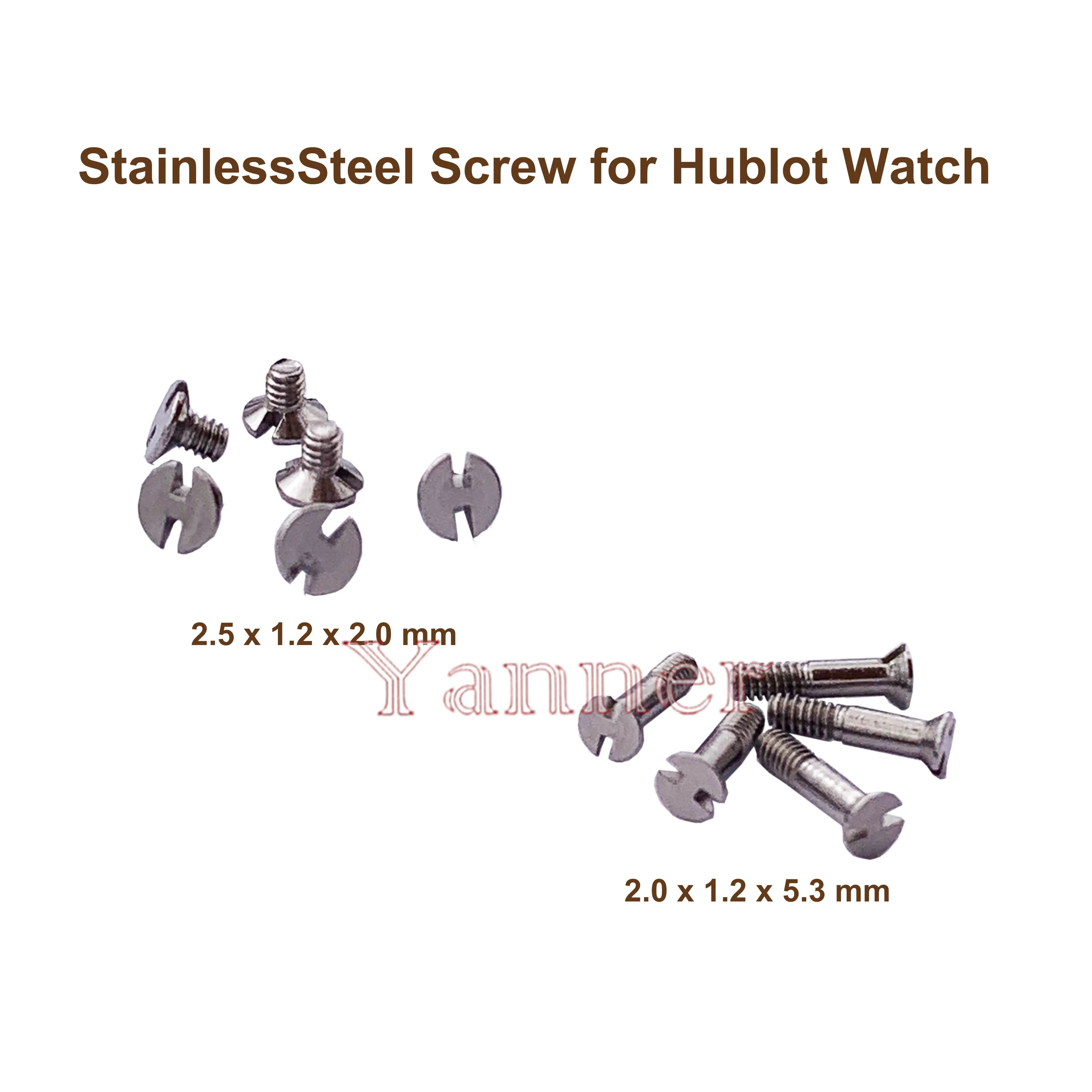 Stainless Steel Screws for Hublot Watch - Watch Repair Parts for Watchmakers