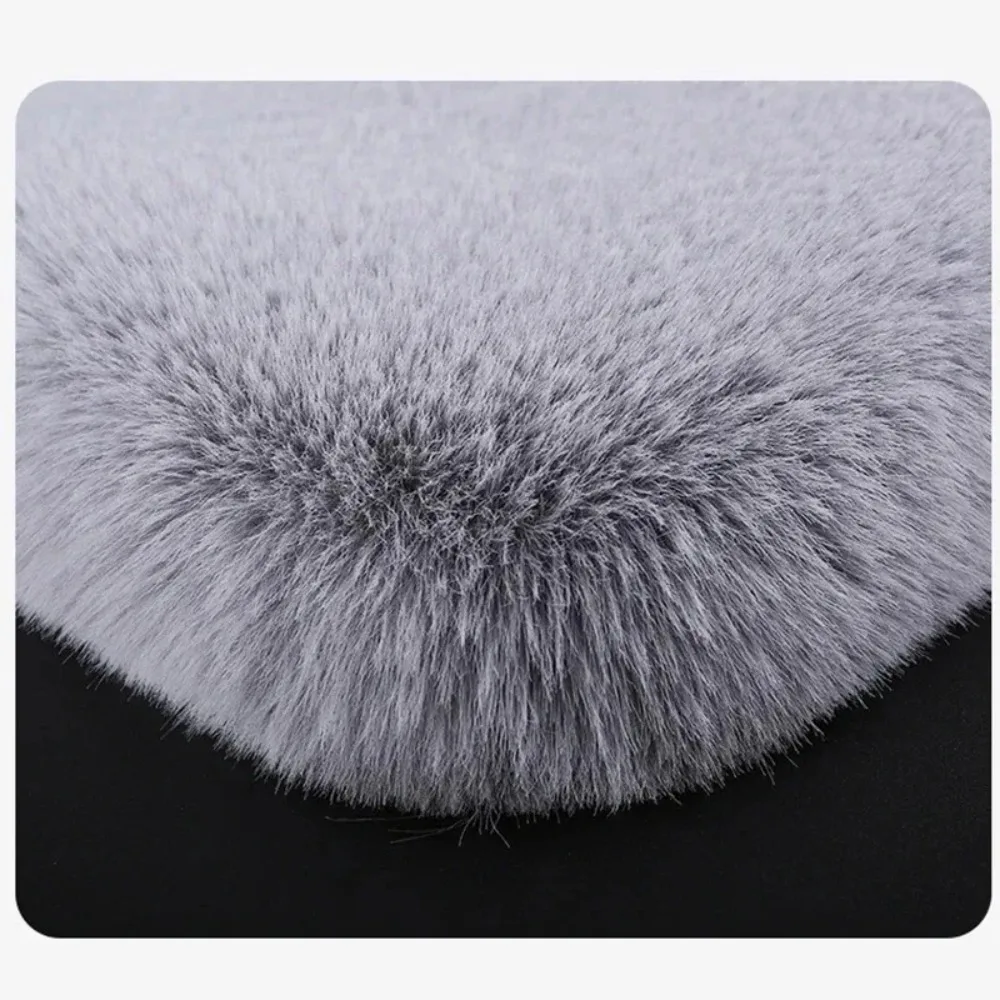 Car Seat Cover Soft Short Plush Winter Warm Auto Seat Cushion Skin-Friendly Washable Universal Vehicle Chair Protector