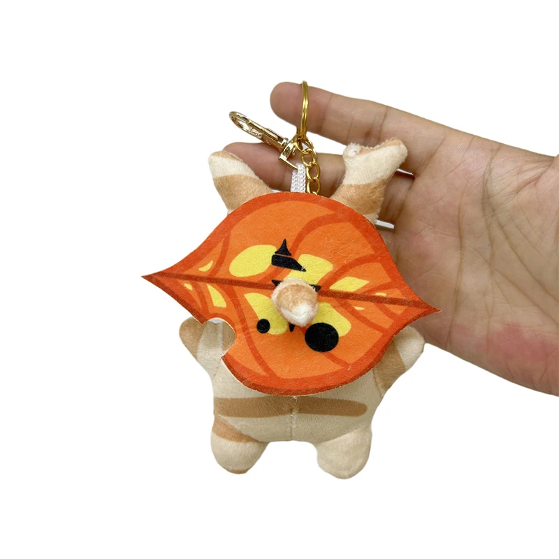 Korok Plush Doll Pendant Keychain Game Action Figure Anime Cartoon Accessories Car Key Ring Birthday Gift Fans Collection