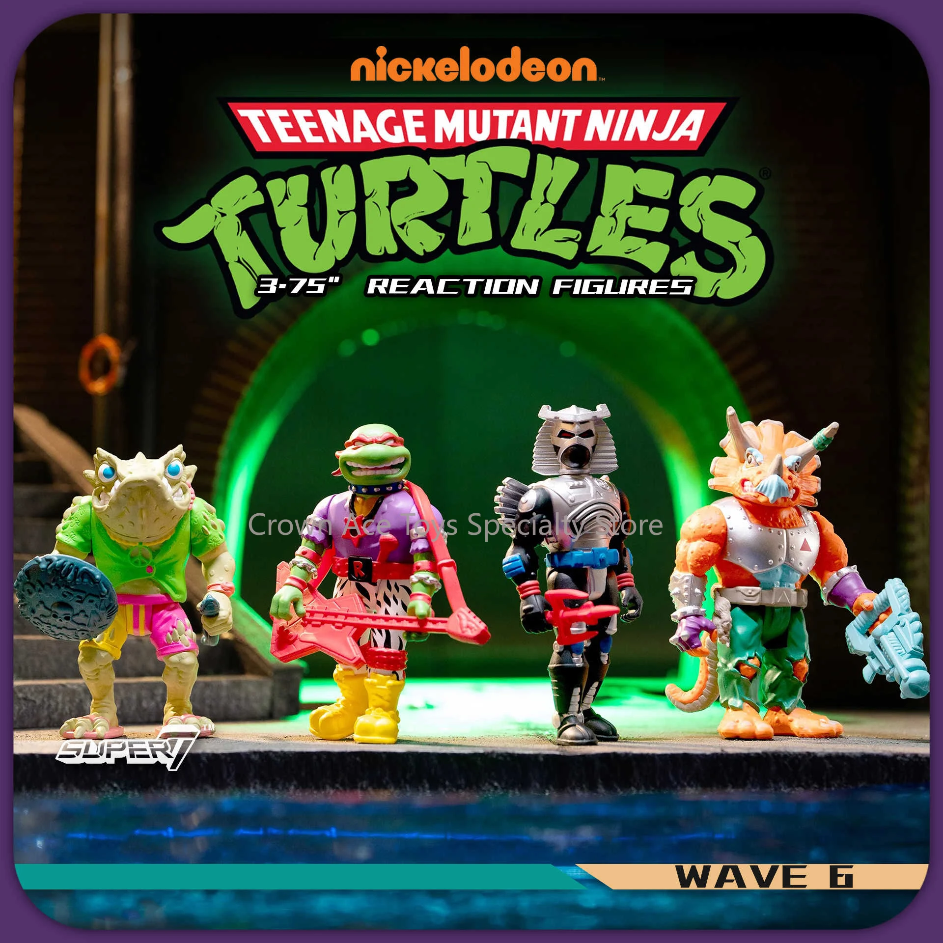 

In Stock Super7 Teenage Mutant Ninja Turtles TMNT Raphael Donatello Leonardo Hanging Card 3.75in Trendy Collectible Toys Gifts