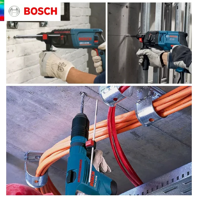 Bosch-SDS بالإضافة إلى لقم ثقب دوارة ، مقبض مستدير ، تنجستن ، كربيد ، مطرقة كهربائية ، ملحقات ، 4-حفرة ، قطر 6: 50