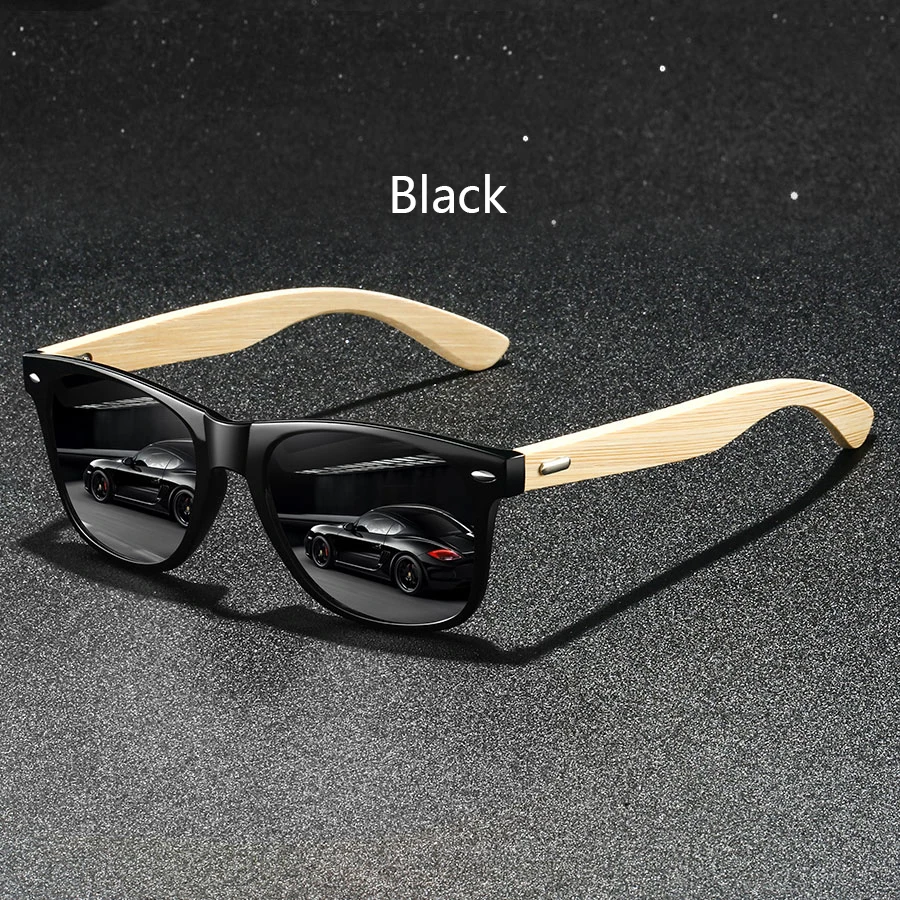 Modische Klassische Eckige Sonnenbrille für Männer und Frauen, zum Fahren und Angeln, Farbenfrohe Trendige Leichte Outdoor-Brille – Detail 4