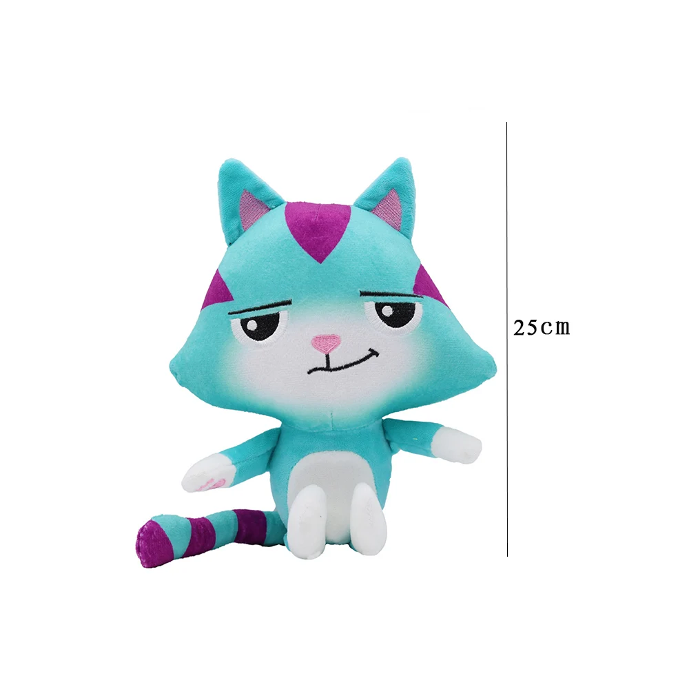 دمية غابي بلاش 25 سم، لعبة محشوة على شكل قطة حورية البحر، هدايا عيد الحب وأعياد الميلاد