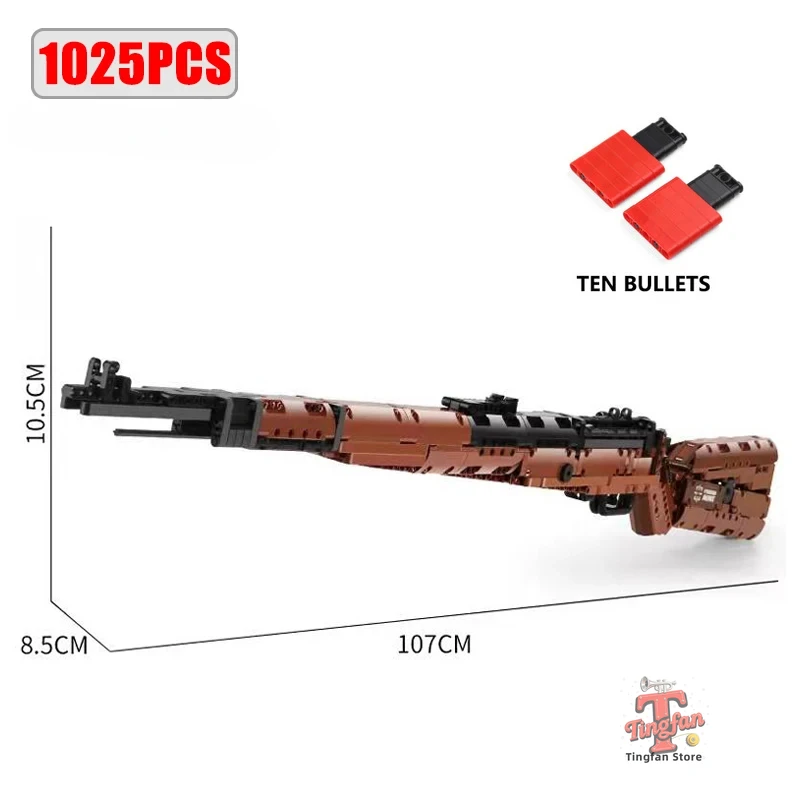 WW2 военные собранные строительные блоки, кирпичи, пистолеты, серия, модель MOC, армейские MP5, наборы огнестрельного оружия, детские игрушки, подарки на день рождения для мальчиков