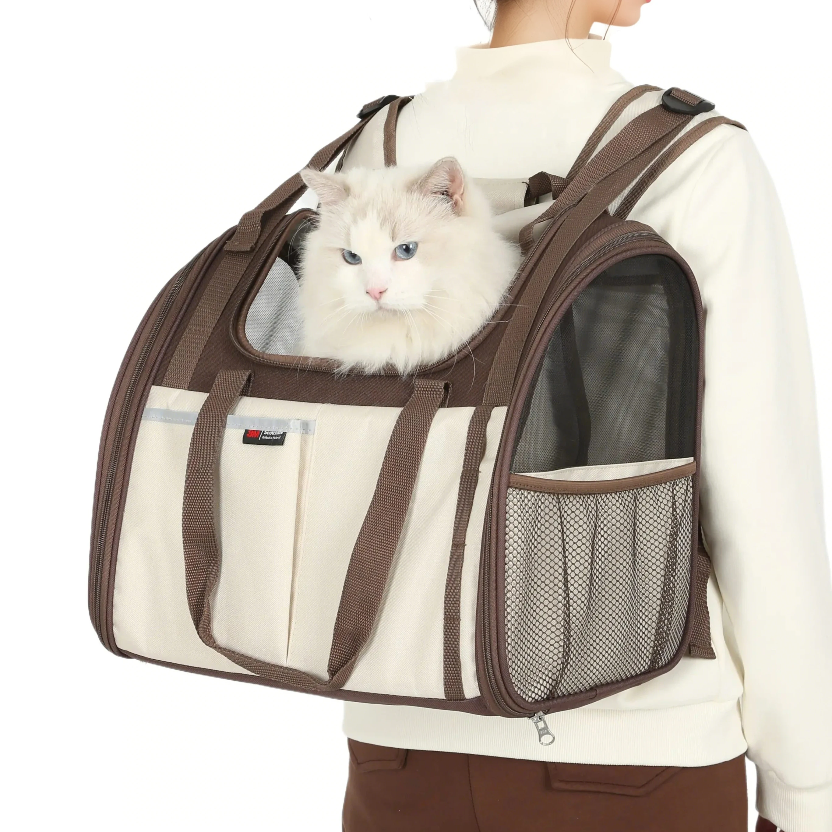 

Большой рюкзак-переноска для собак и кошек с нагрузкой до 9 кг, для путешествий и походов, зоотовары