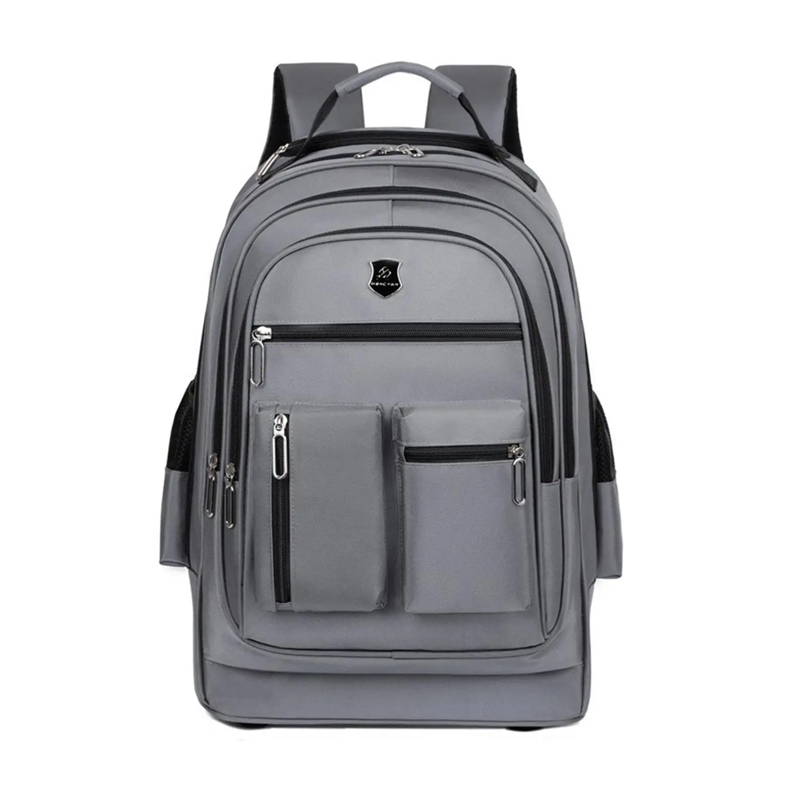 Large Capacity Rolling Backpack Lightweight Trolley Suitcase Oxford Cloth Outdoor Travel Bag Rolling Bag for Women Men Adults