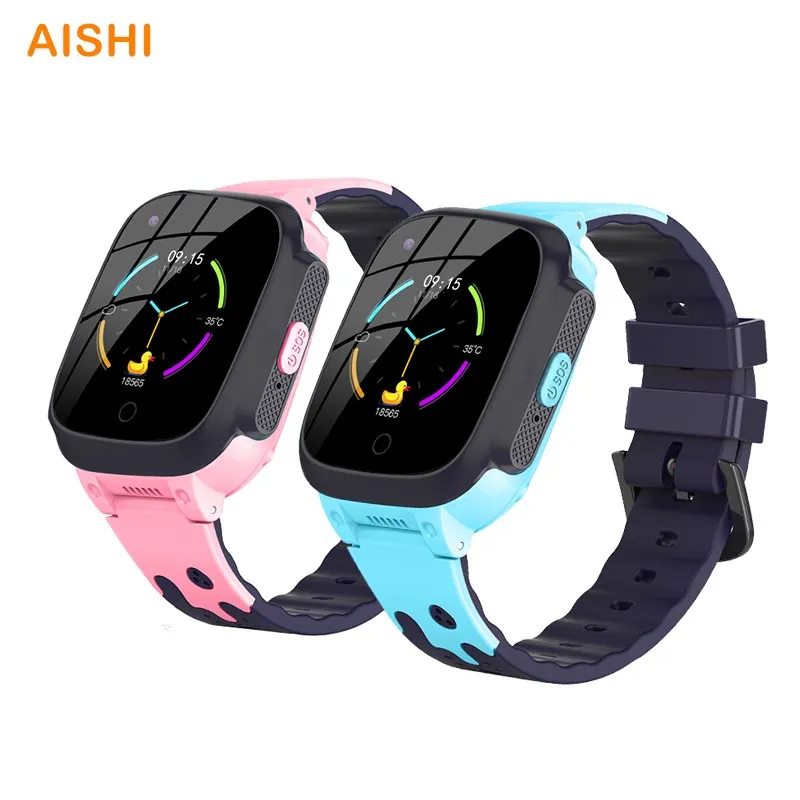 LT25 4G Video Call Kids Smart Watch Phone Waterproof GPS WiFi Location Body Temperature Children Smartwatch Voice Chat VS Y95