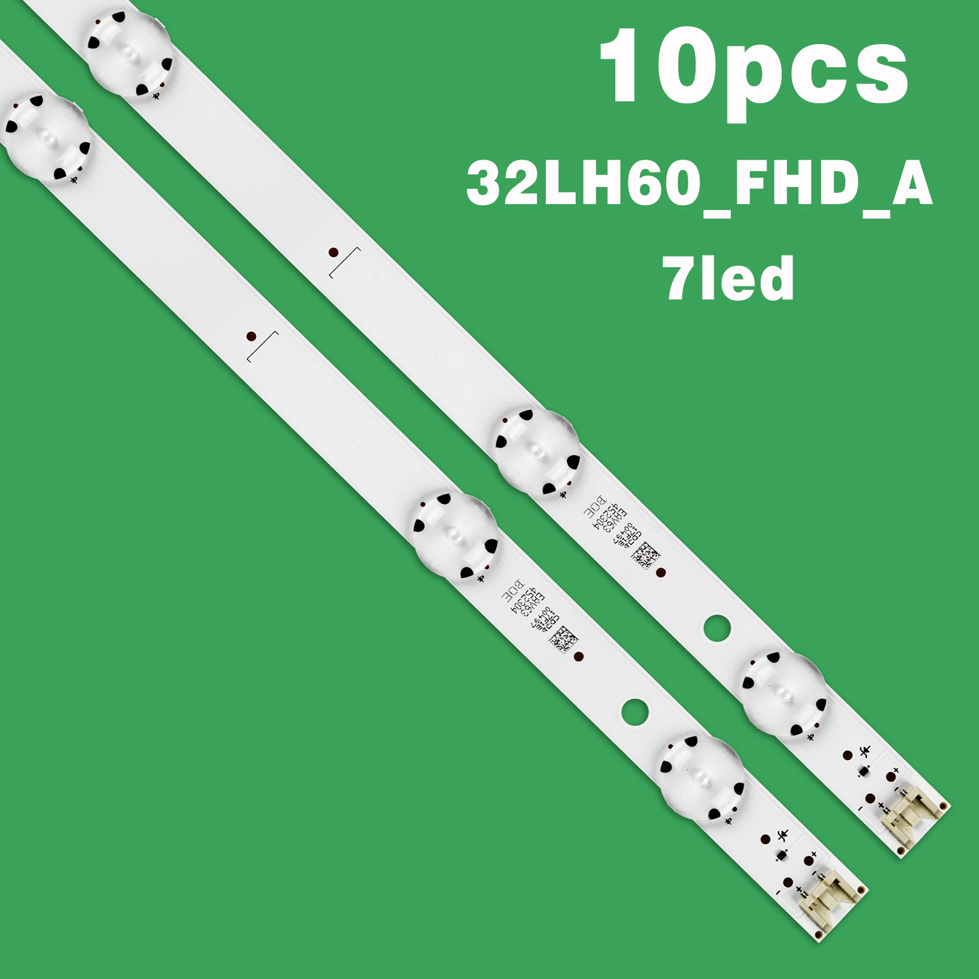 

10pcs New 7LED 615mm LED blacklight strip 32LH60_FHD_A SSC_32inch_FHD_REV01_151102 32LH60_FHD S L for LG 32LH604V 32LH530V