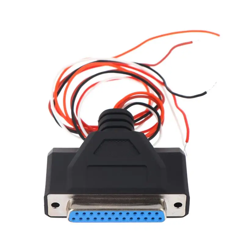 1Pcs DB25 Key Programming Cable For Key Duplicator Tool OBD2 Connector For Car Key Programmer