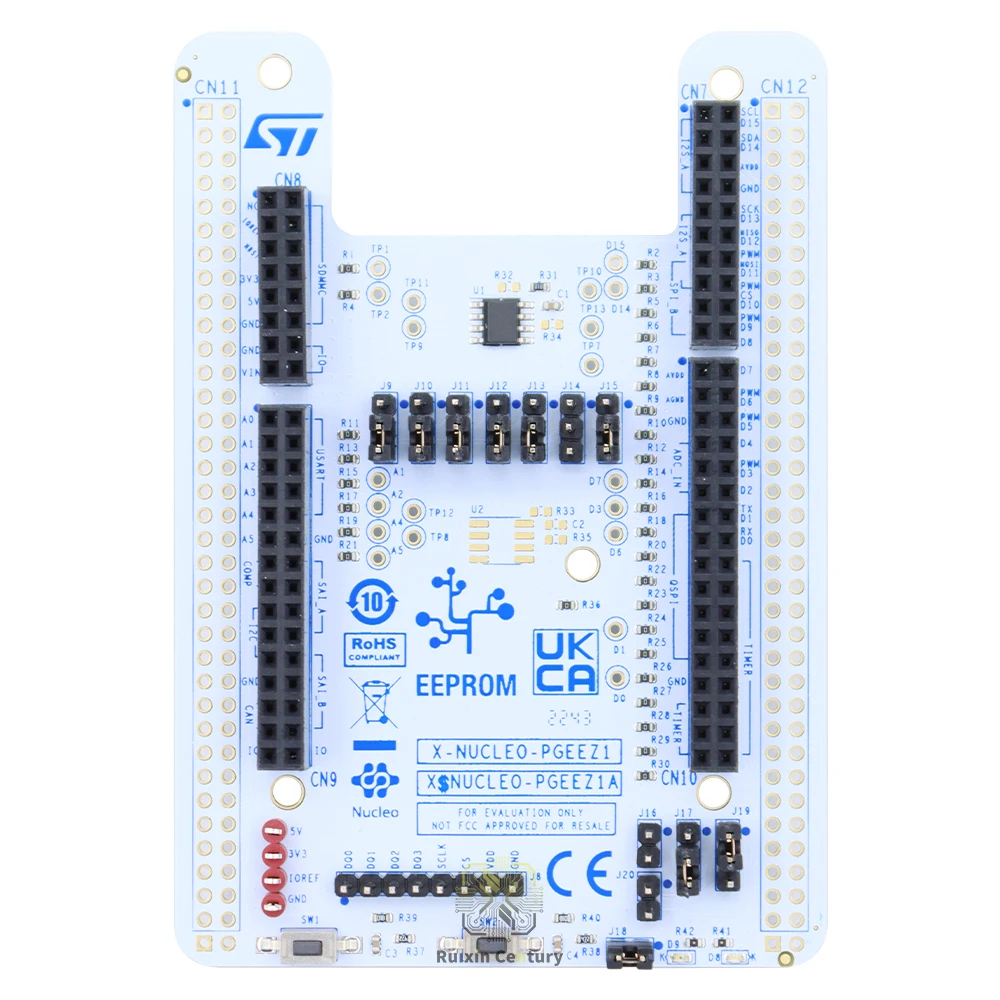 FOR STMicroelectronics X-NUCLEO-PGEEZ1 M95P32 32Mbit SPI EEPROM Expansion Board Single Dual Quad 80MHz for Nucleo