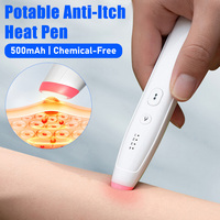 Potable Anti-Itch Heat Pen 500mAh Electronic Mosquito Bite Heal Pens Physical Itching Relieve Pen Chemical-Free Antipruritic Pen