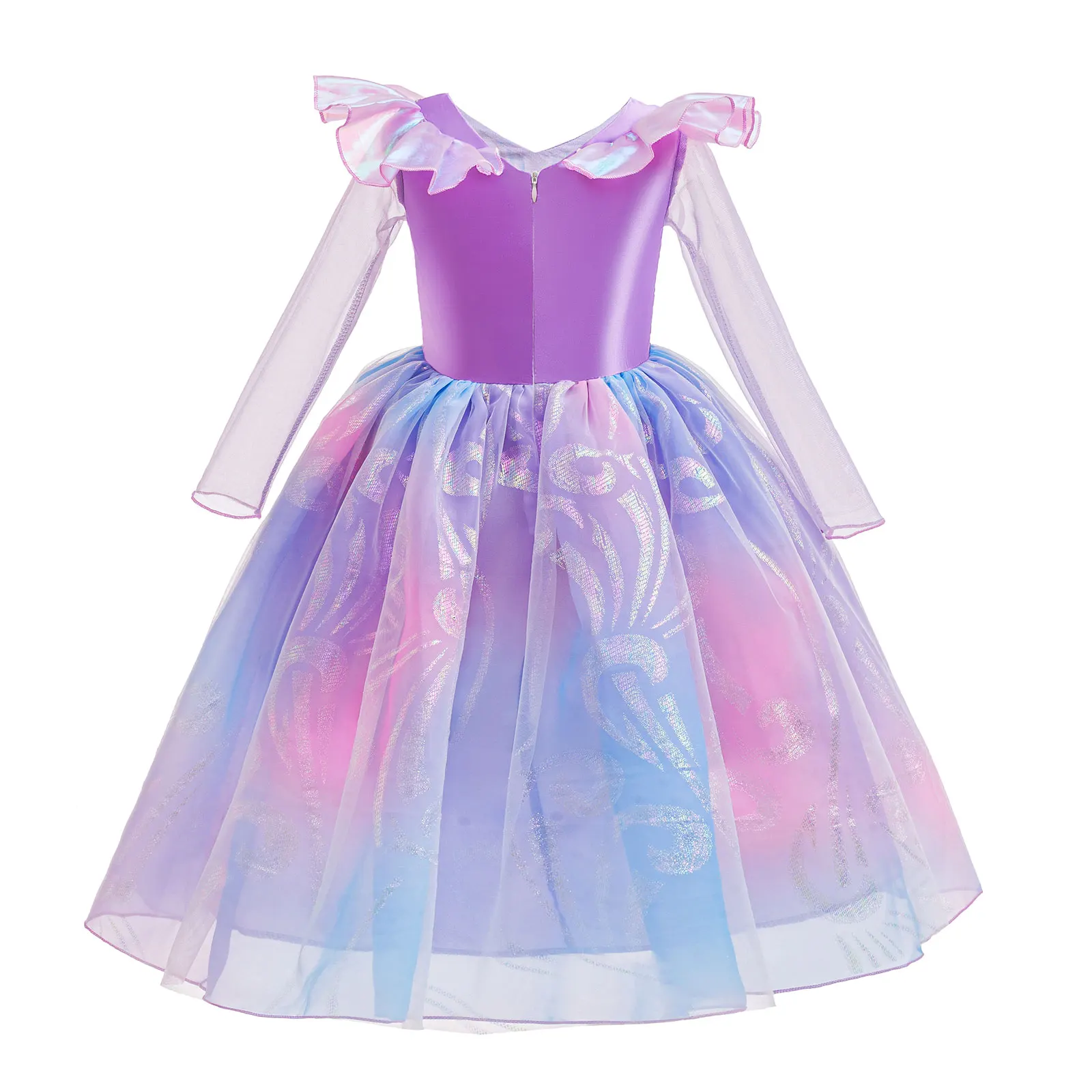 Wicked Cute Pink Dress for Girls 2-12 Yrs Halloween Wizard Glinda Costume for Good Movie Role Playing Outfit Carnival Apparel view 5