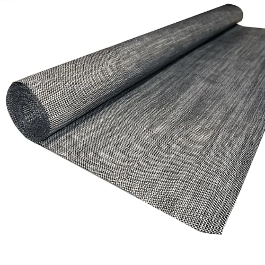 

Medium-Duty Weed Barrier Fabric Polypropylene Landscape Fabric for Gravel Natural Gardens and Home Weed Control Black White 3.3
