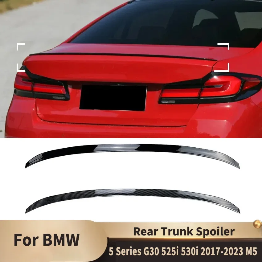 

Rear Trunk Spoiler Wing for BMW 5 Series G30 525i 530i 2017-2023 M5 Car Hatchback Version Roof Spoiler Wings Auto Accessories