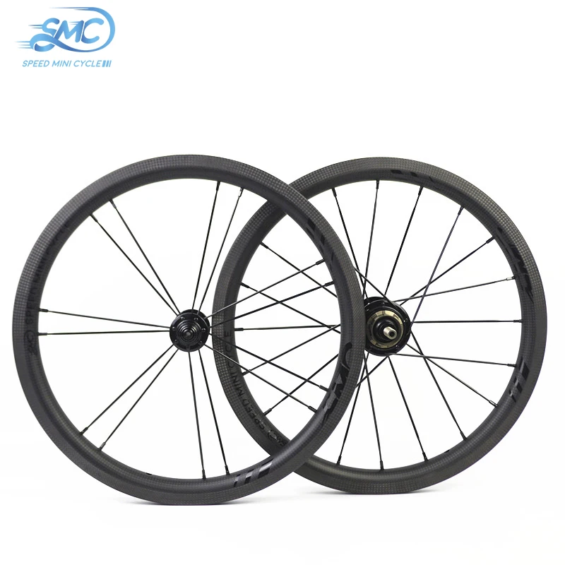 

SMC SPEED MINI CYCLE 16 Inch 349 25mm Depth 25mm Width Carbon Wheels