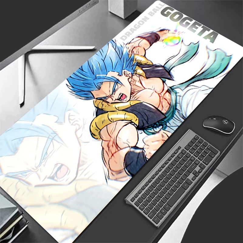 Gaming Mouse Pad Computer Cool Goku Desk Mat Anime Dragon Balls Table Keyboard Pad Laptop Rubber Non-slip Back Mousepad Cushion