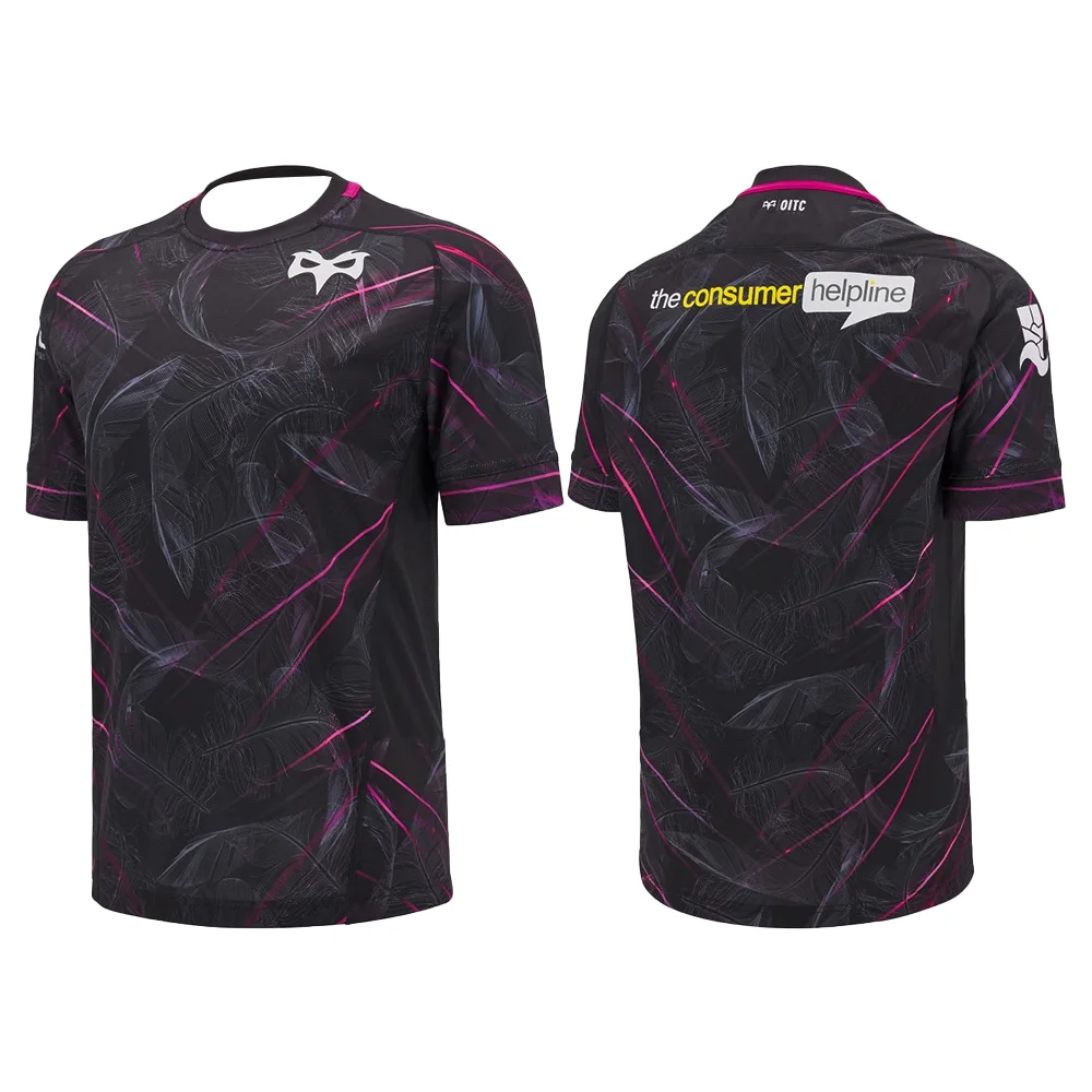

24/25 Ireland Rugby Training Jerseys Sports Jerseys Must-have Jerseys For Fans Ospreys 3D Printed Sports Men‘s’ & Kids Jerseys