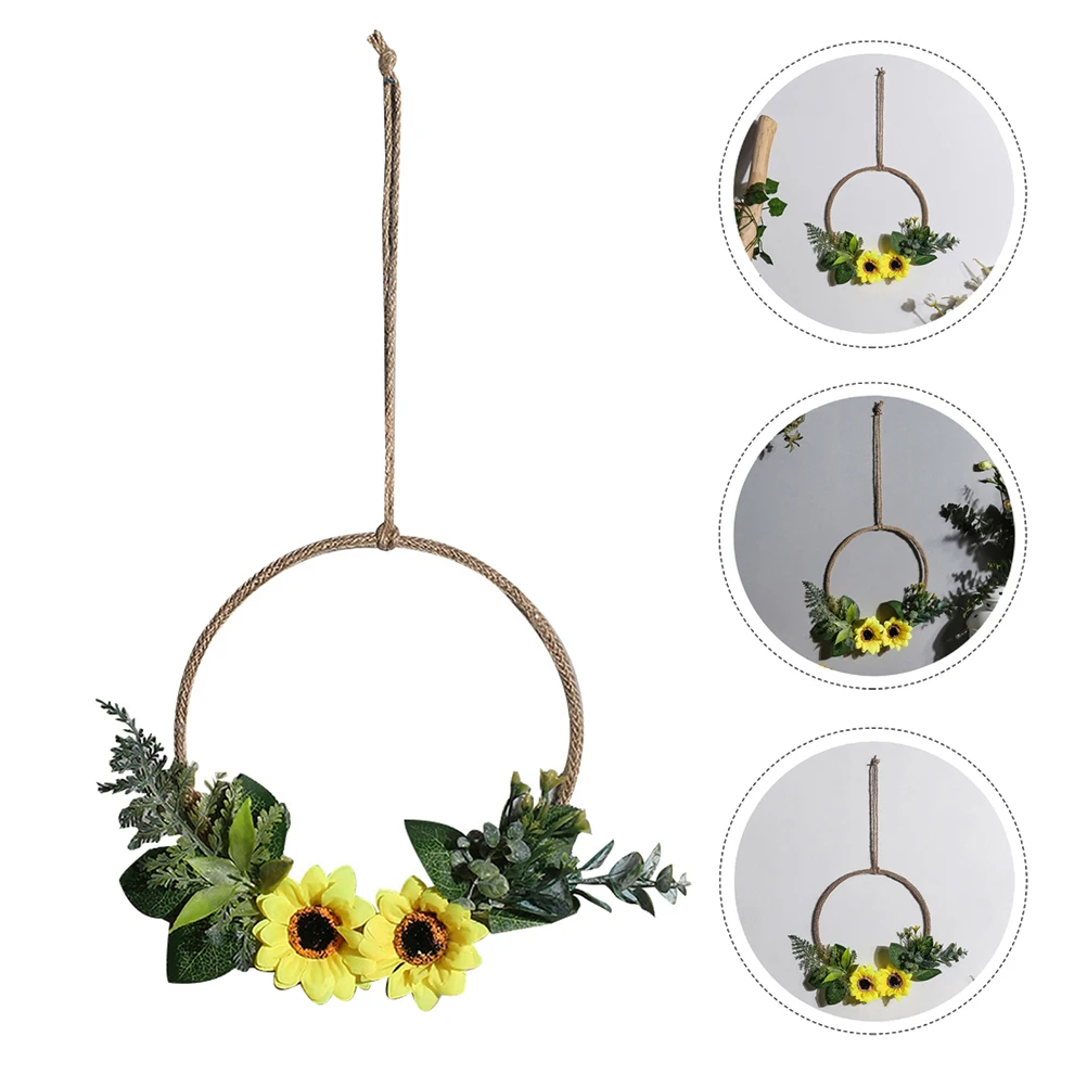 

Artificial Wreaths Garland Decorations for Home Wall Hanging Flower Decor Elegant Room Door Window Kids Bedroom Stylish