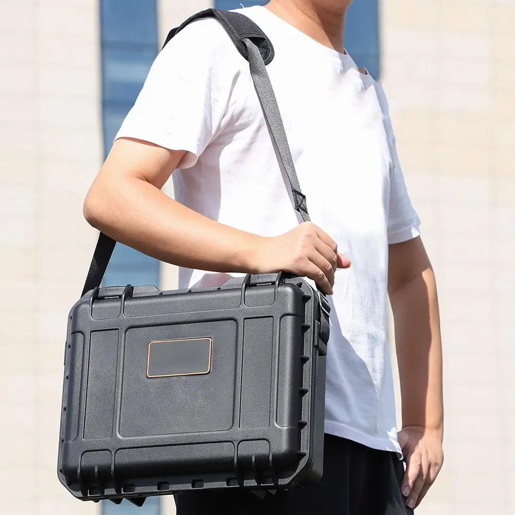 Per DJI Mini 5 Pro Scatola di immagazzinaggio rigida Custodia antigoccia antiurto impermeabile Borsa portatile di grande capacità Accessorio di protezione drone