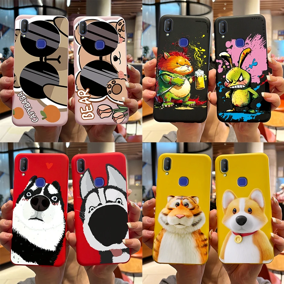 Suitable For vivo V11i Beautiful Cute Cartoon Phone Cases  For vivo Z3i Personality  Cute Case Cover Dirt-resistant Phone Cases