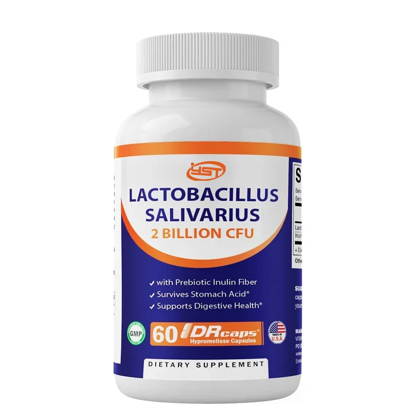 

Vitamin Lactobacillus DR Capsules 2 Billion -60 Capsules - Digestive Support - Made from Probiotic Inulin Fiber