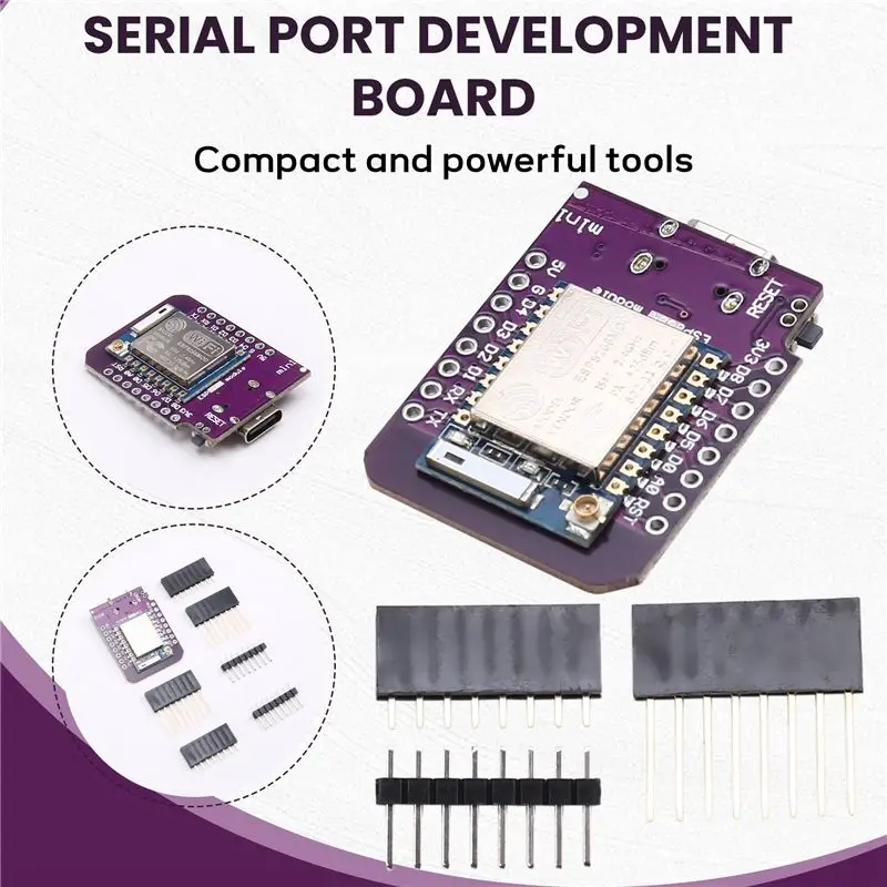 ABFN- D1 MINI Development Board - Wifi Wireless Module, Iot Compatible, Enhanced Connectivity