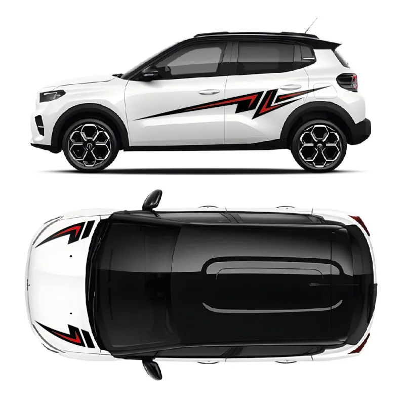 

Car Vinyl stickers For Citroen E-C3 body hood exterior decoration customization fashionable sports decals