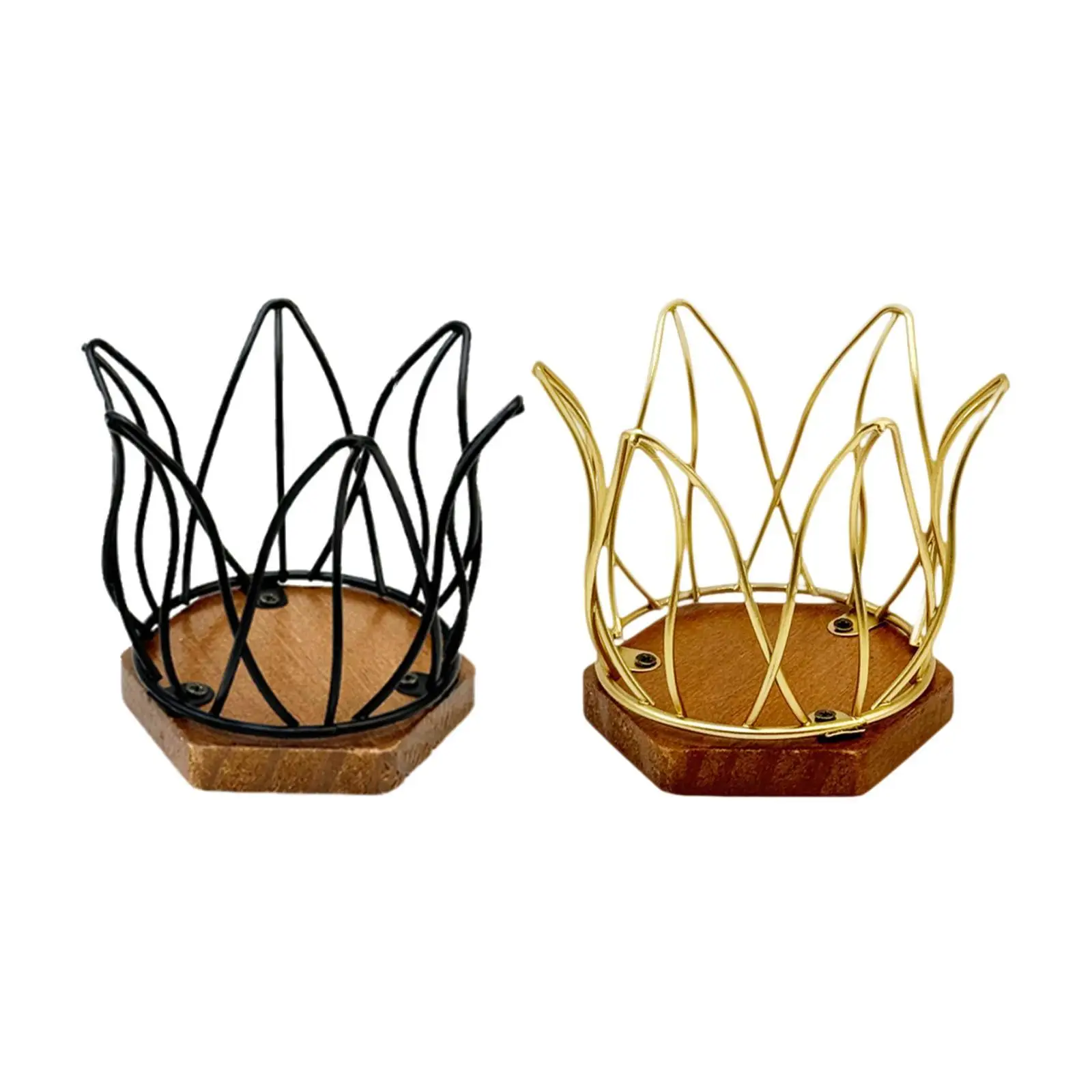 حامل فلتر القهوة، حاوية تنظيم حديدية لتدفئة المنزل والمطبخ المنزلي