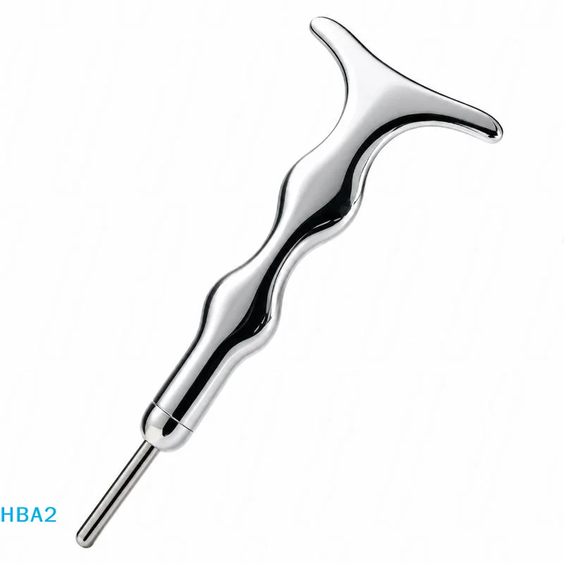 【H】Double Heads Facial Reflexology Massage Tools & Face Gua Sha Tool Face Massage Probe Pen Facial Massage Stick
