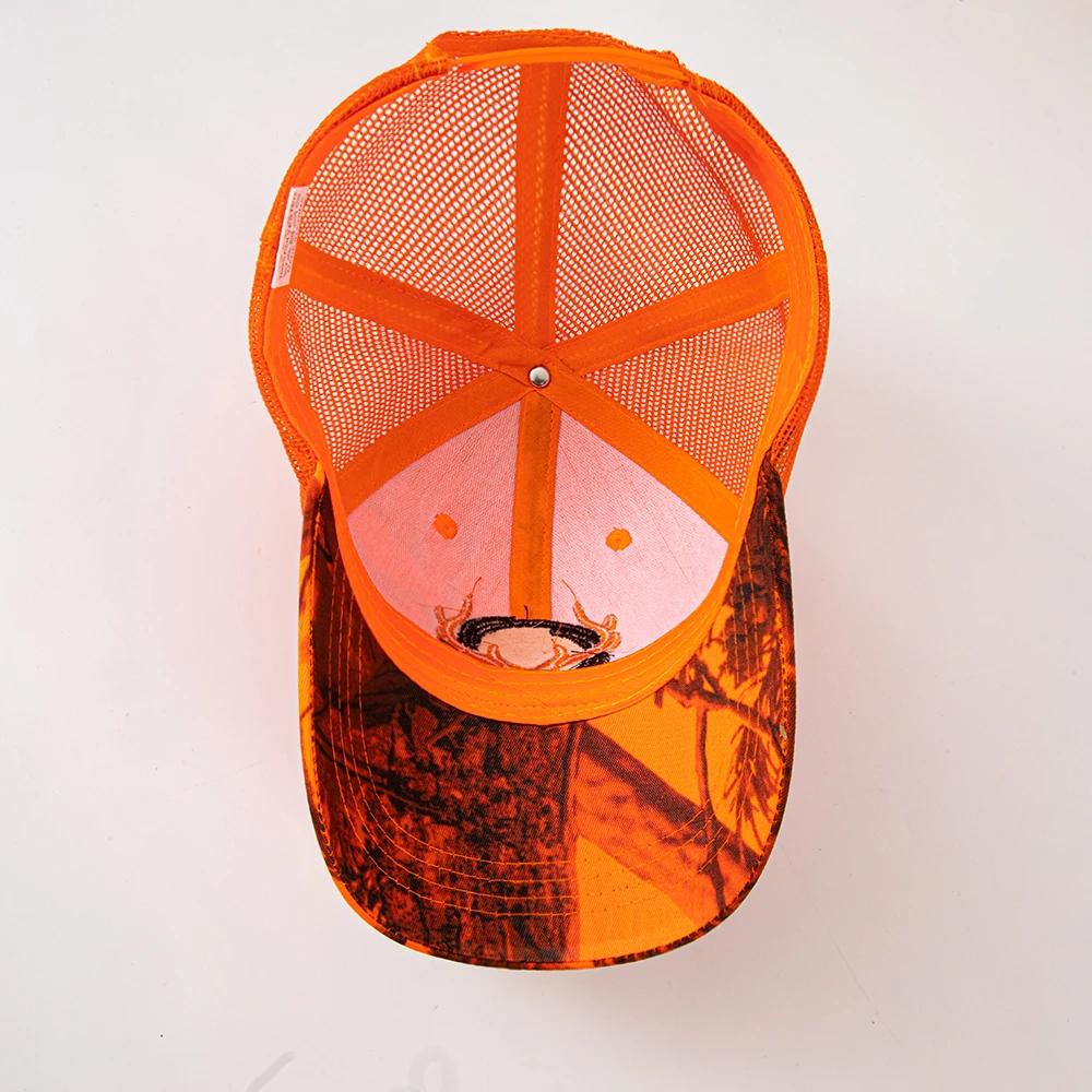 Gestickte Baseballkappe mit Hirschmotiv, Hip-Hop-Mütze, Verstellbare Modische Herren-Caps mit Tarnmuster, Atmungsaktive Mesh-Kappen, Lässige Sonnenhüte, Taktische Hüte – Detail 19