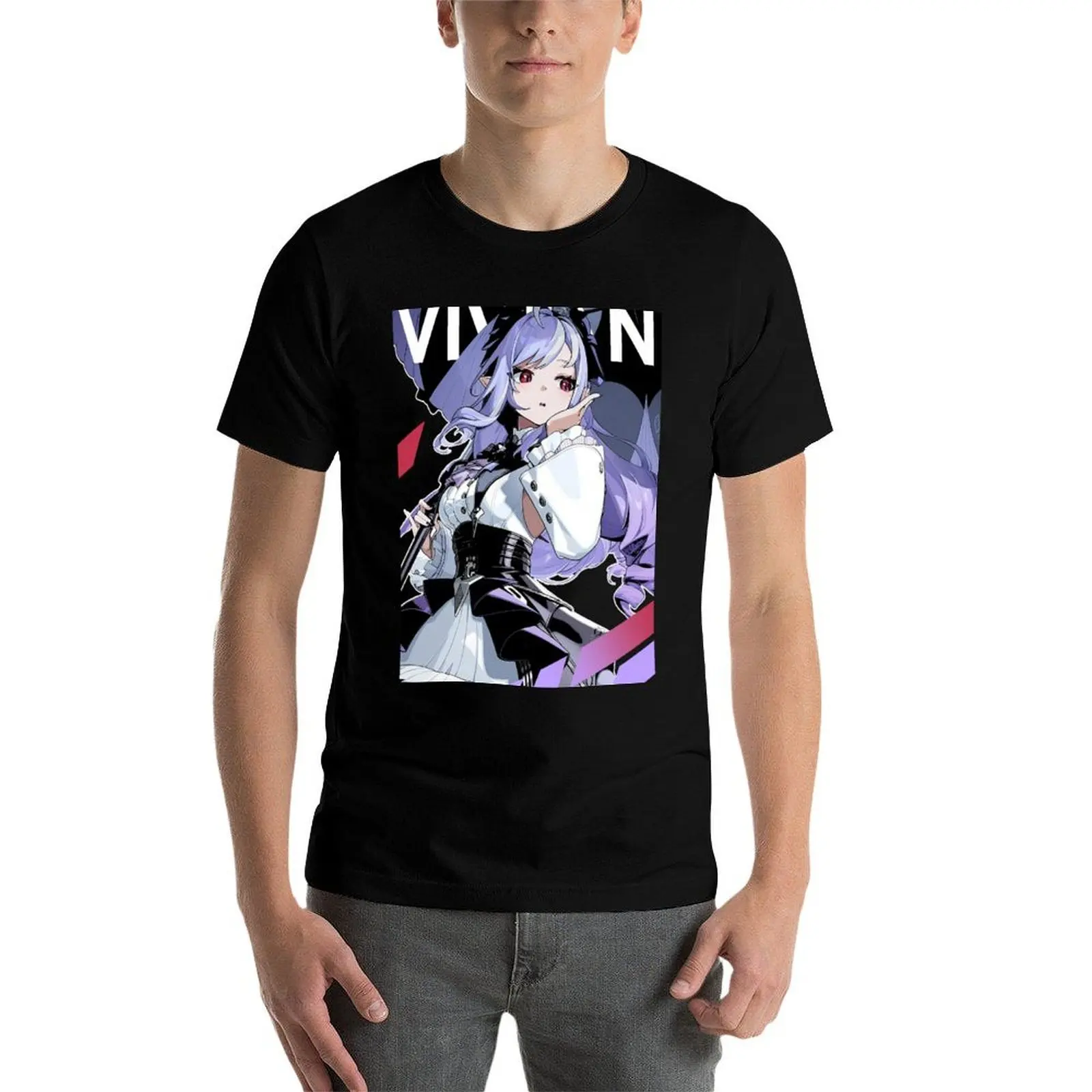 

Vivian zzz Zenless Zone Zero Shirt fan Vivian Sticker Decals Zenless Zone case T-Shirt anime t shirts oversize T-Shirt