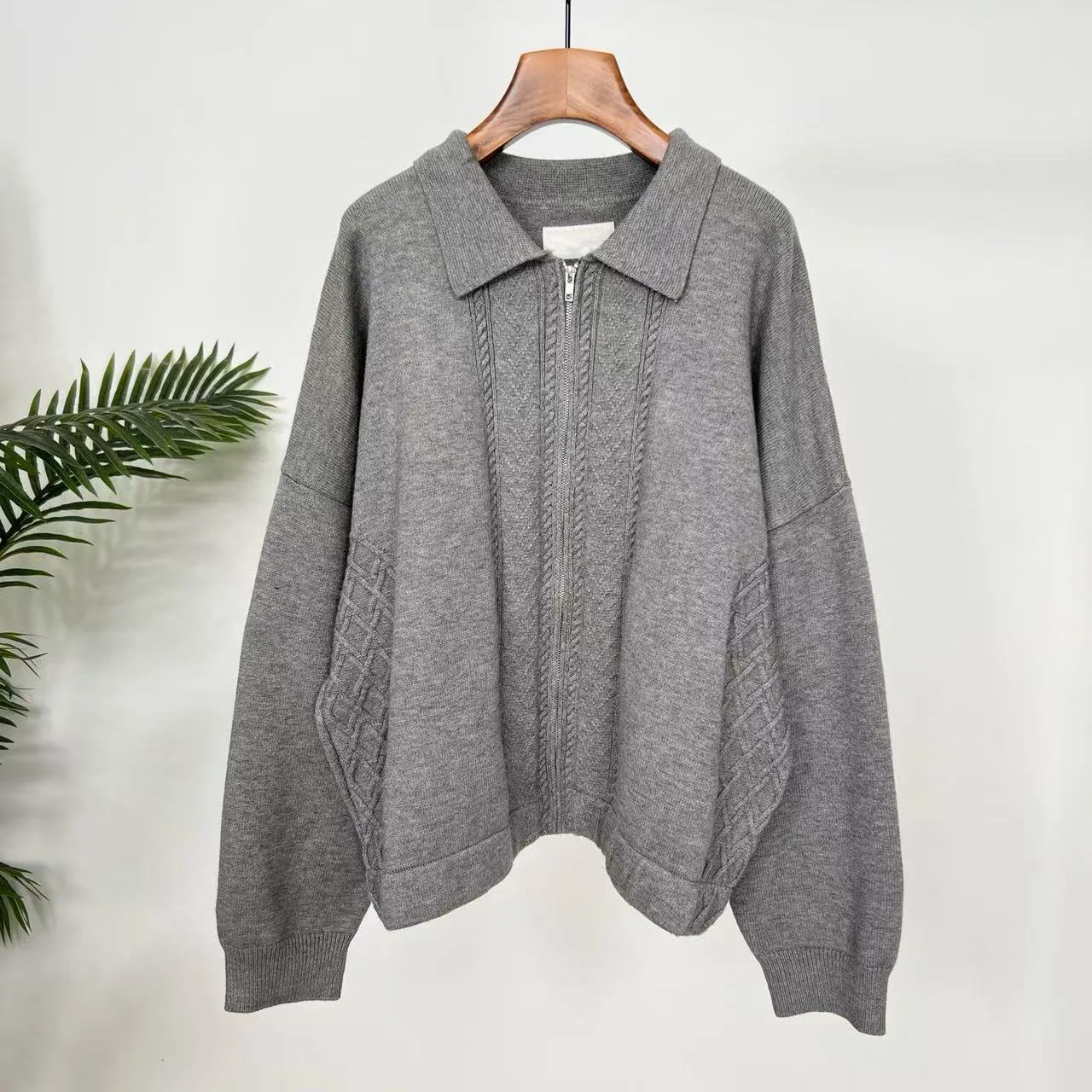 

BC итальянский осенне-зимний новый модный повседневный вязаный свитер с лацканами, мужской кардиган со старыми деньгами и длинными рукавами