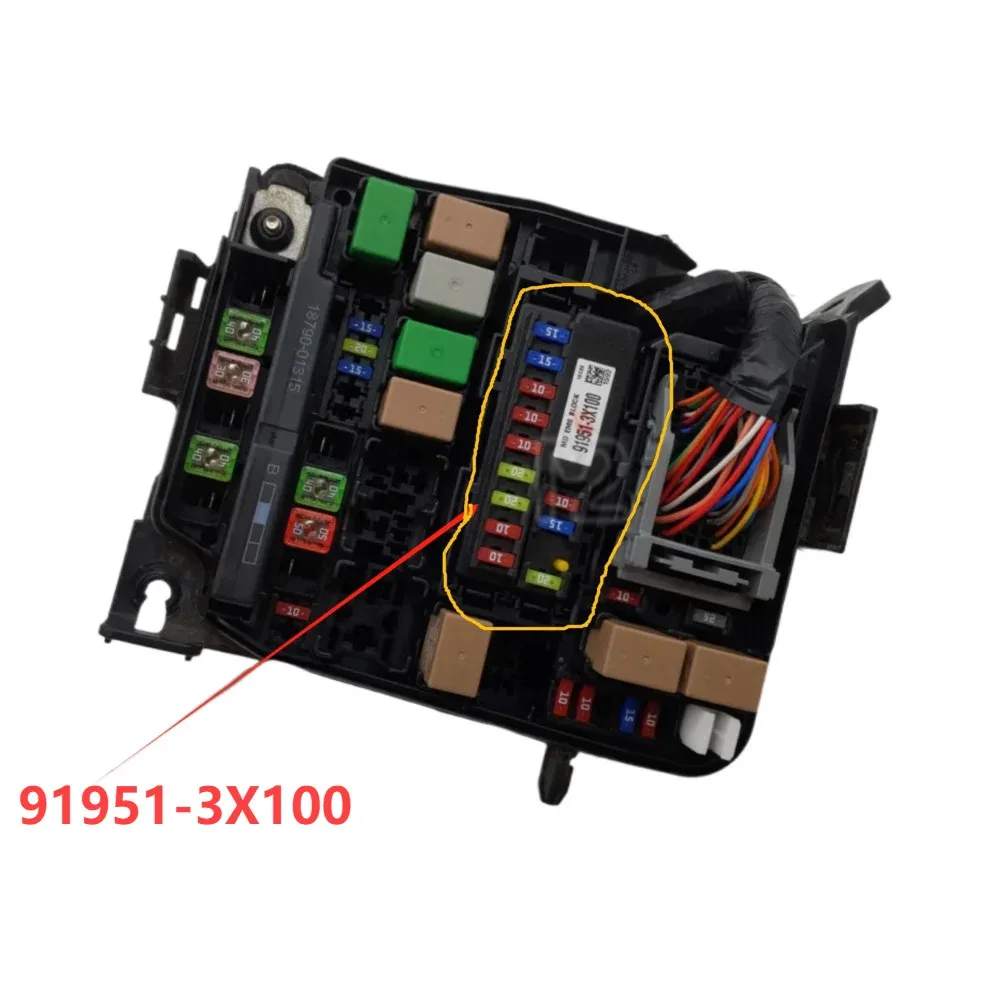 Engine Module System EMS Fuse Box 91951-3X100 Fits For 2011-2015 Hyundai Elantra MD UD K3 Cerato Forte 91951 3X100 91951-3X100