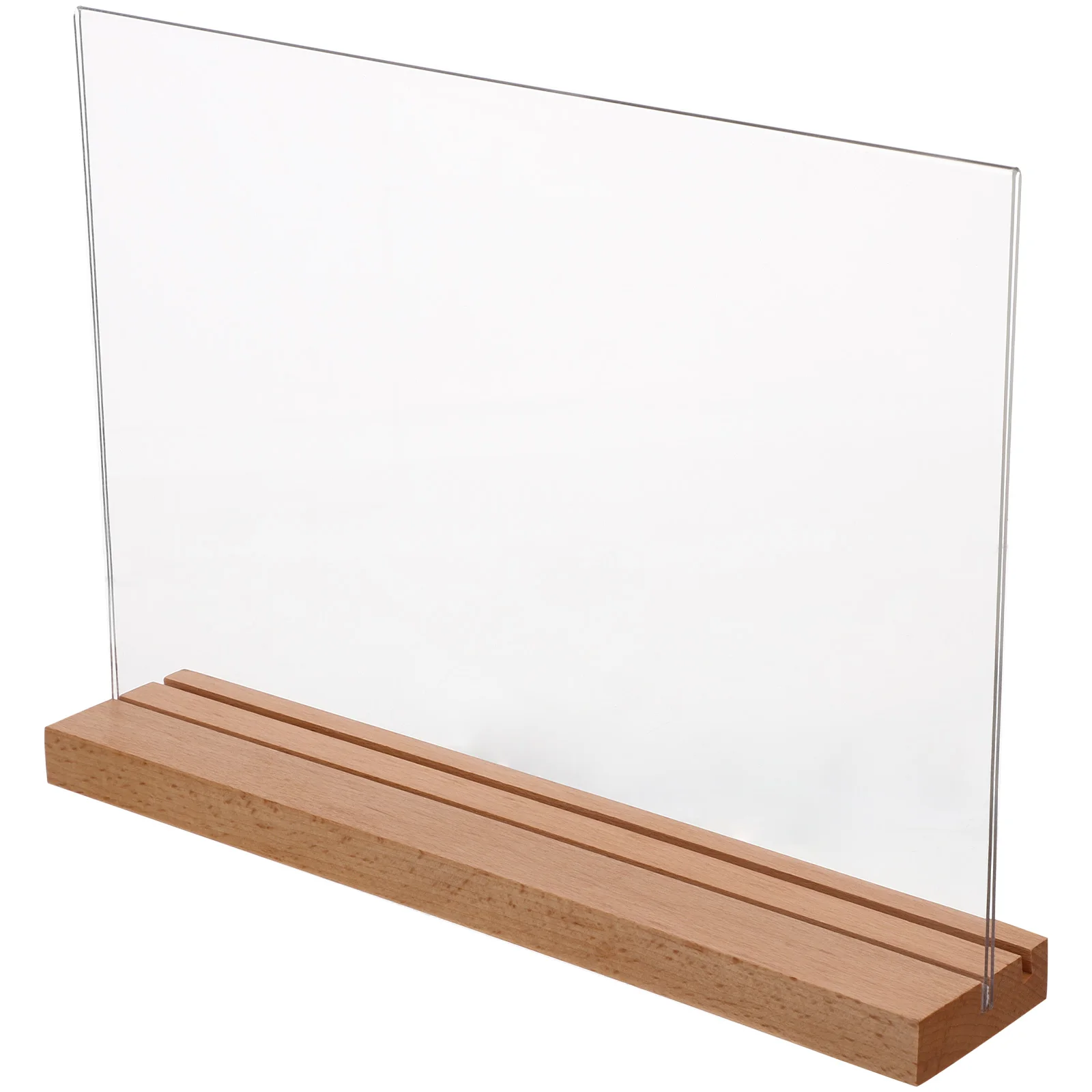 Display Board for Restaurant Versatile Label Showing Stand Compact Price Rack Shop Sign Holder Multipurpose Use