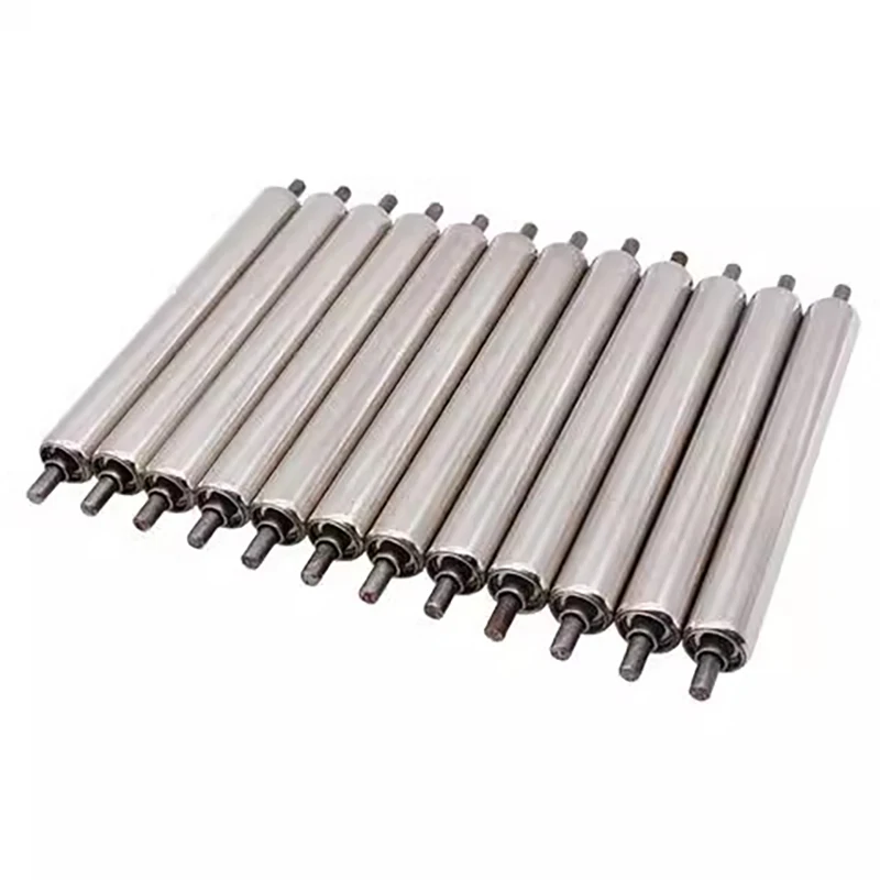 304 Stainless Steel Roller Tube Diameter 38mm Non-powered Machine Barrel Puller Conveyor Roller Length 200-1000mm