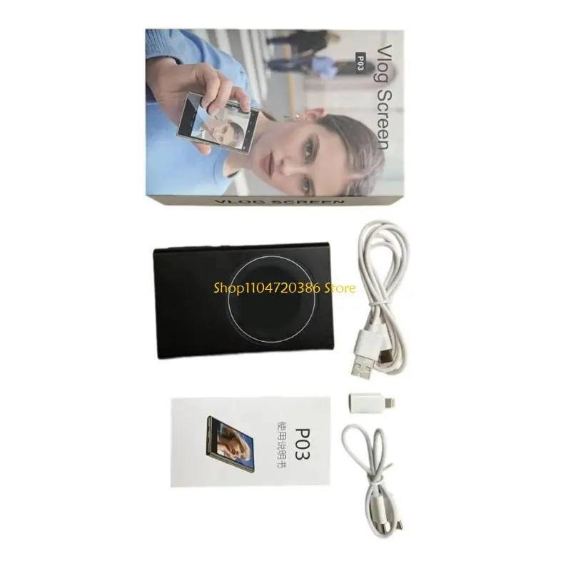 شاشة سيلفي مغناطيسية K0EA مع مراقبة البطارية القابلة لإعادة الشحن لتعزيز تجربة التصوير الفوتوغرافي عبر الهاتف المحمول