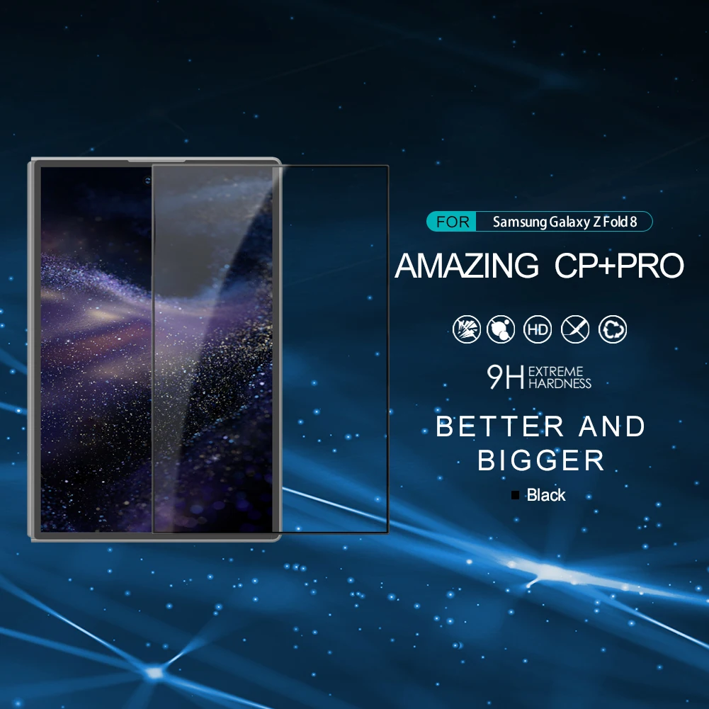 NILLKIN For Samsung Galaxy Z Fold 8 CP+ Pro Series Screen Tempered Glass 9H Anti Explosion Screen Protector